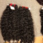 Black Pixel curly hair