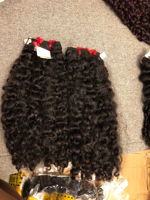 Black Pixel curly hair